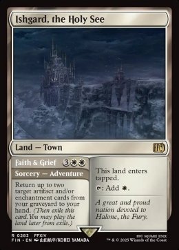 Ishgard, the Holy See // Faith & Grief