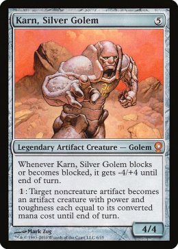 Karn, Silver Golem