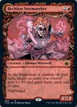 Reckless Stormseeker // Storm-Charged Slasher